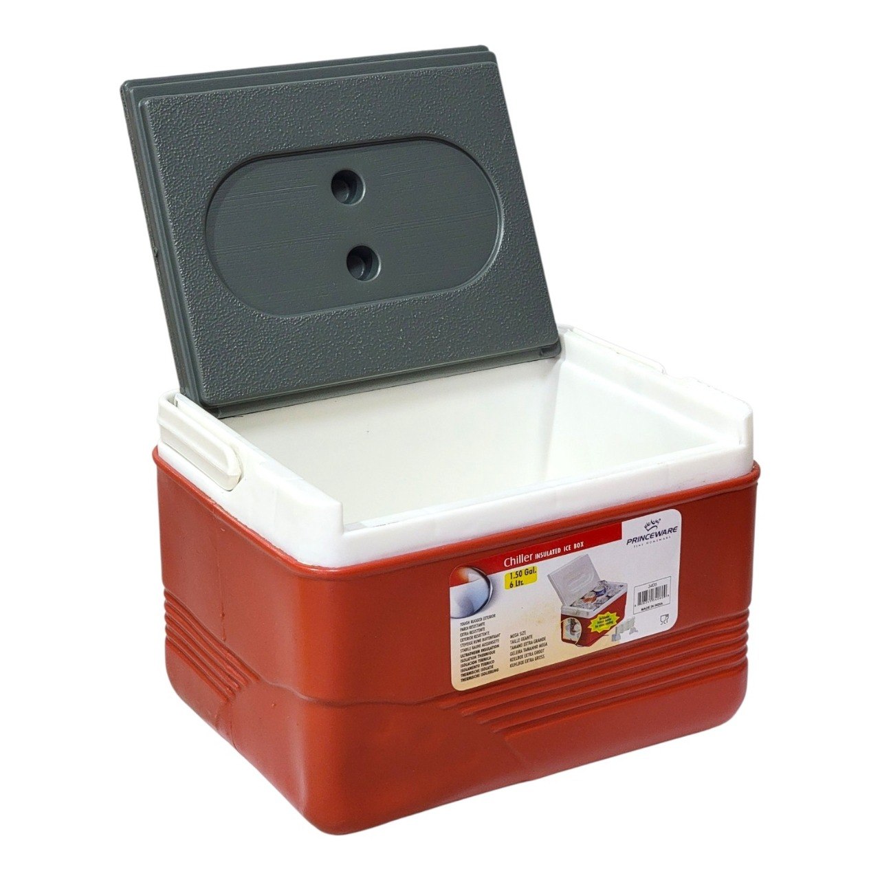 SET DE HIELERAS PORTATILES DE PLASTICO REFROZADO PRINCEWARE 6L & 22L