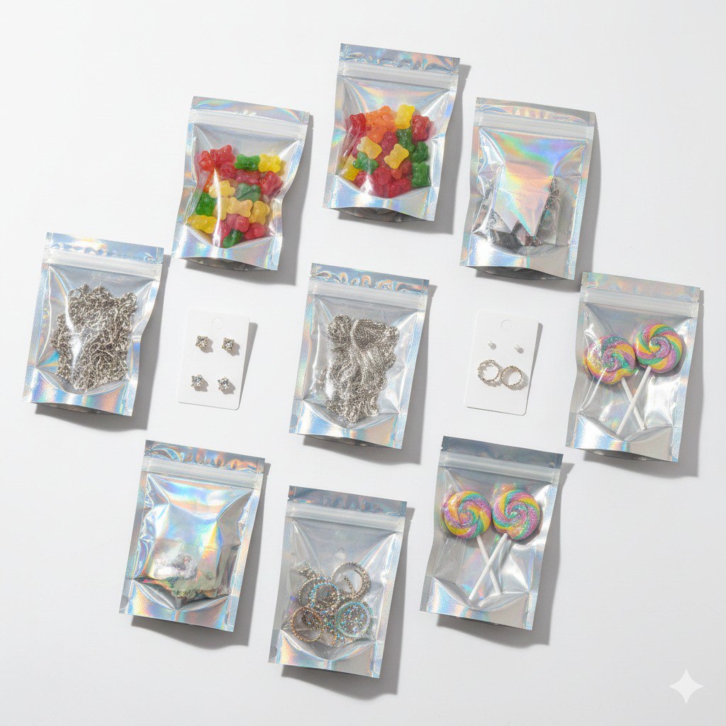 BOLSA ORGANIZADORA TRANSPARENTE TORNASOL 15X22CM