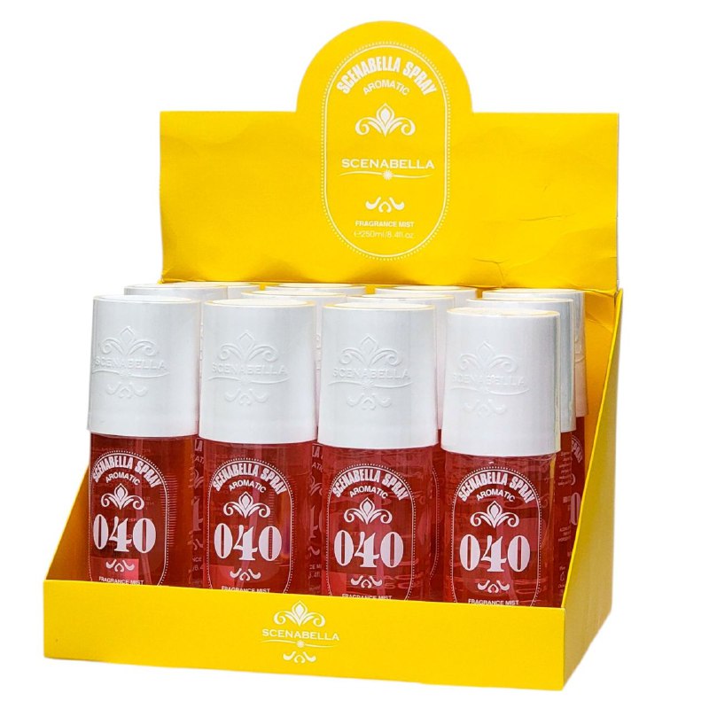 SPRAY PERFUMADO PARA EL CABELLO Y CUERPO SCENABELLA SPRAY AROMATIC 040 250ML