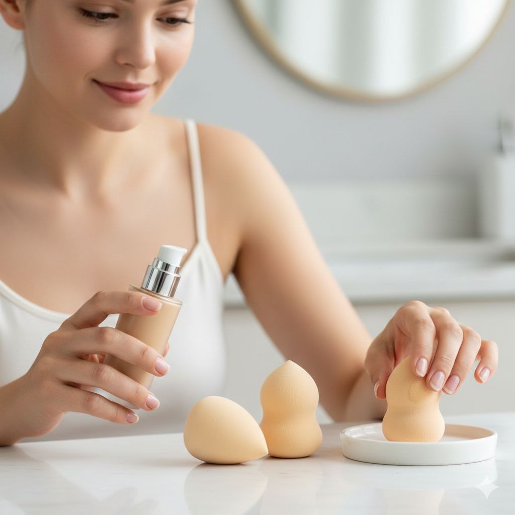 SET DE ESPONJAS DE MAQUILLAJE 3PCS SOFT PUFF