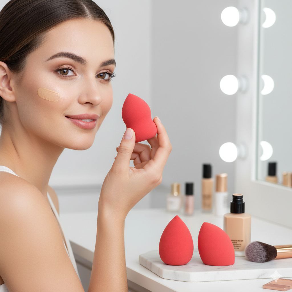 SET DE ESPONJAS DE MAQUILLAJE 3PCS SOFT PUFF