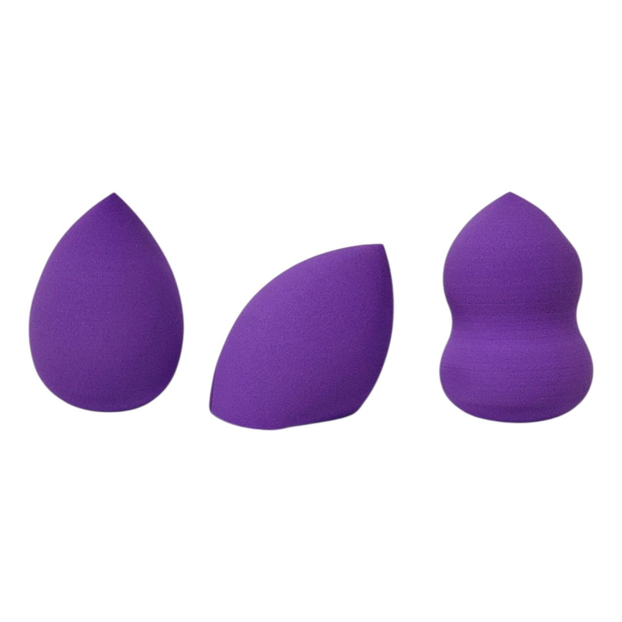 SET DE ESPONJAS DE MAQUILLAJE 3PCS SOFT PUFF