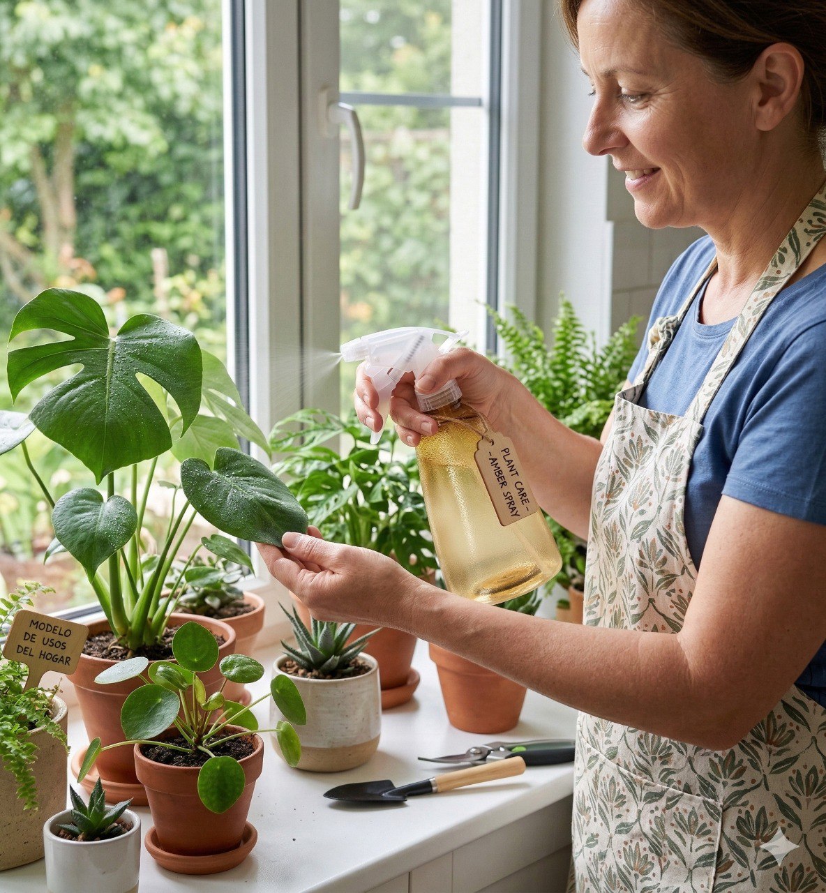 RECIPIENTE BOTELLA ROCIADORA LIFE ART 20CM