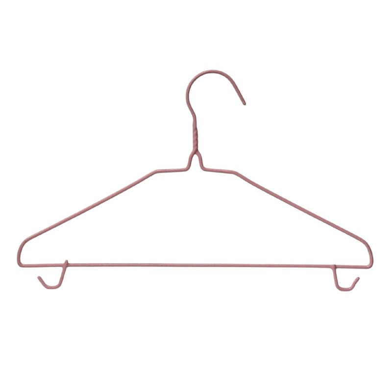 GANCHO ORGANIZADOR DE ROPA METALICOS ELEGANTES EN PAQUETE DE 10UND STURDY FOREVER