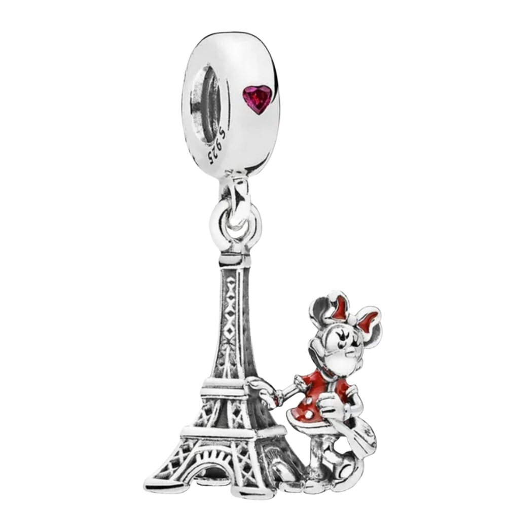 PCHARM319 COLGANTE TORRE DE PARIS CON MINNIE MOUSE