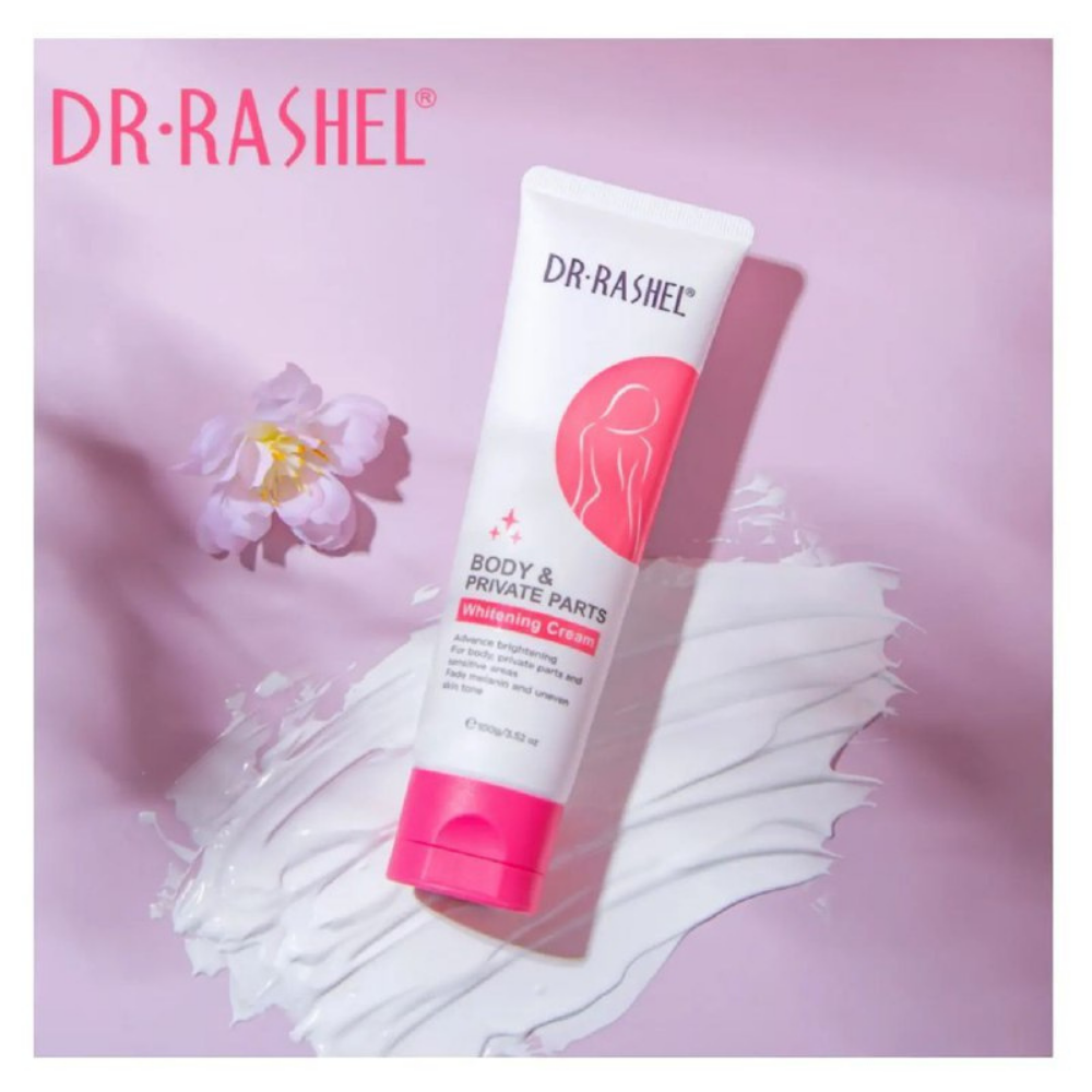 CREMA DE CUERPO BLANQUEADORA PARTES INTIMAS DR RASHEL 100MG