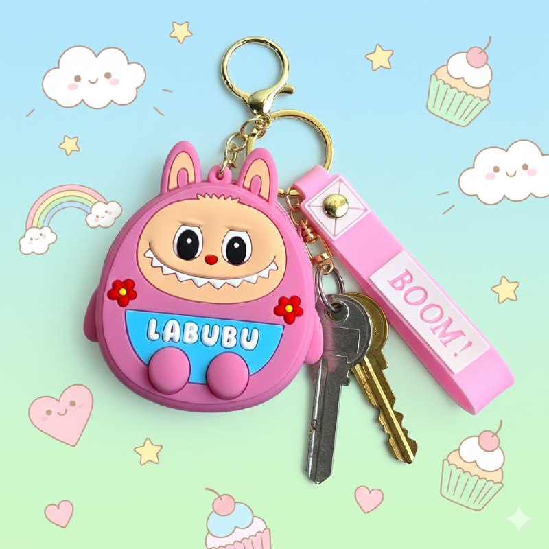 LLAVEROS DE LABUBU, 6 ESTILOS DISPONIBLES