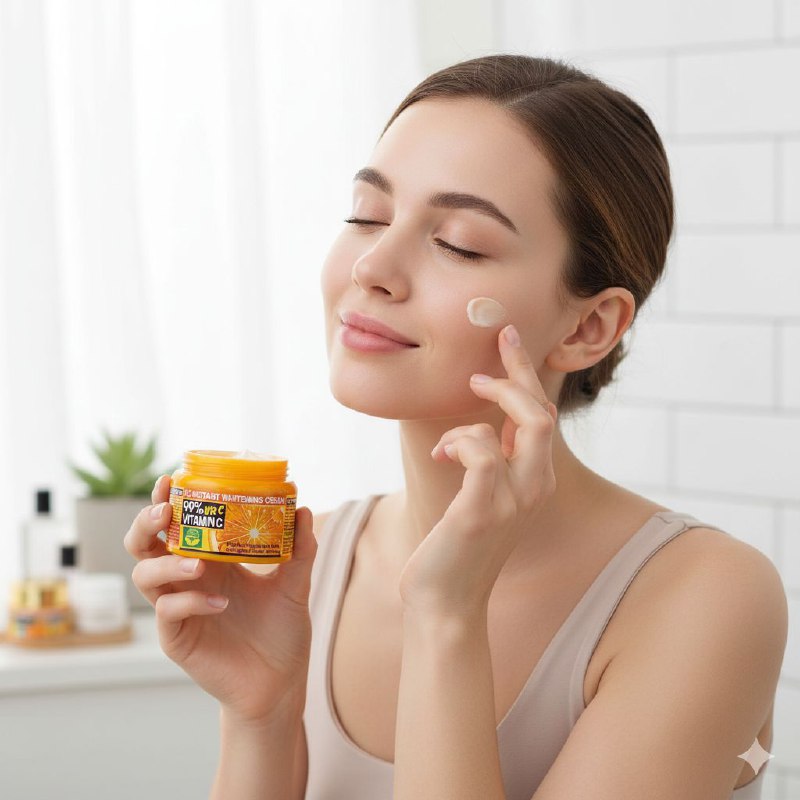 CREMA CORPORAL ACLARANTE CON VITAMINA C Y ACIDO HIALURONICO FRUIT OF THE WOKALI 50G