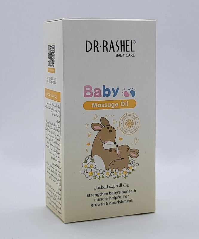 ACEITE DE MASAJE PARA BEBES PIEL SUVE DR RASHEL BABY CARE 100ML