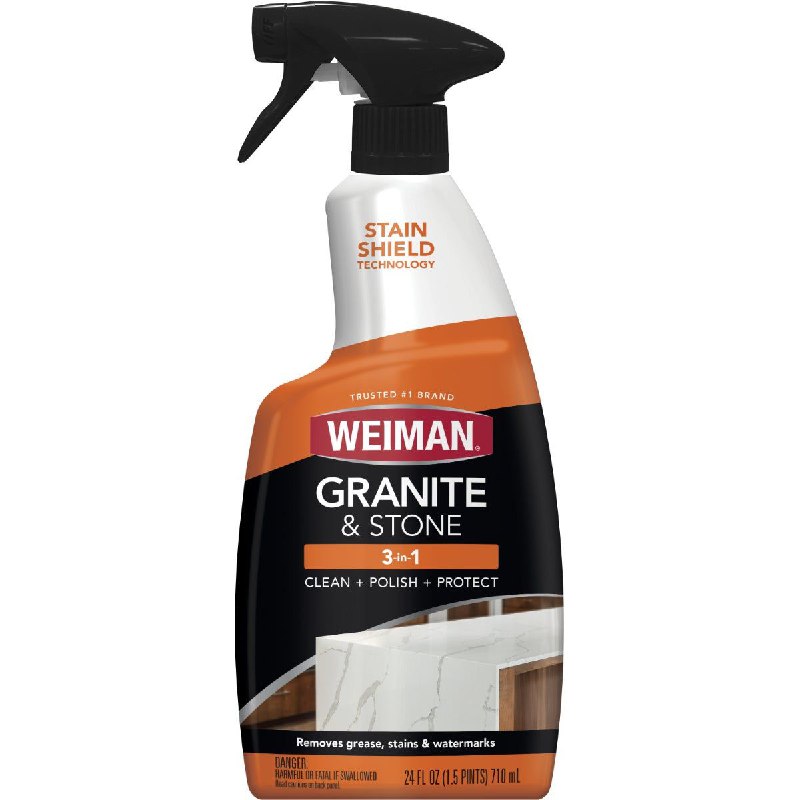 LIMPIADOR Y PULIDOR PARA GRANITO Y PIEDRA DE COCINA WEIMAN 710ML