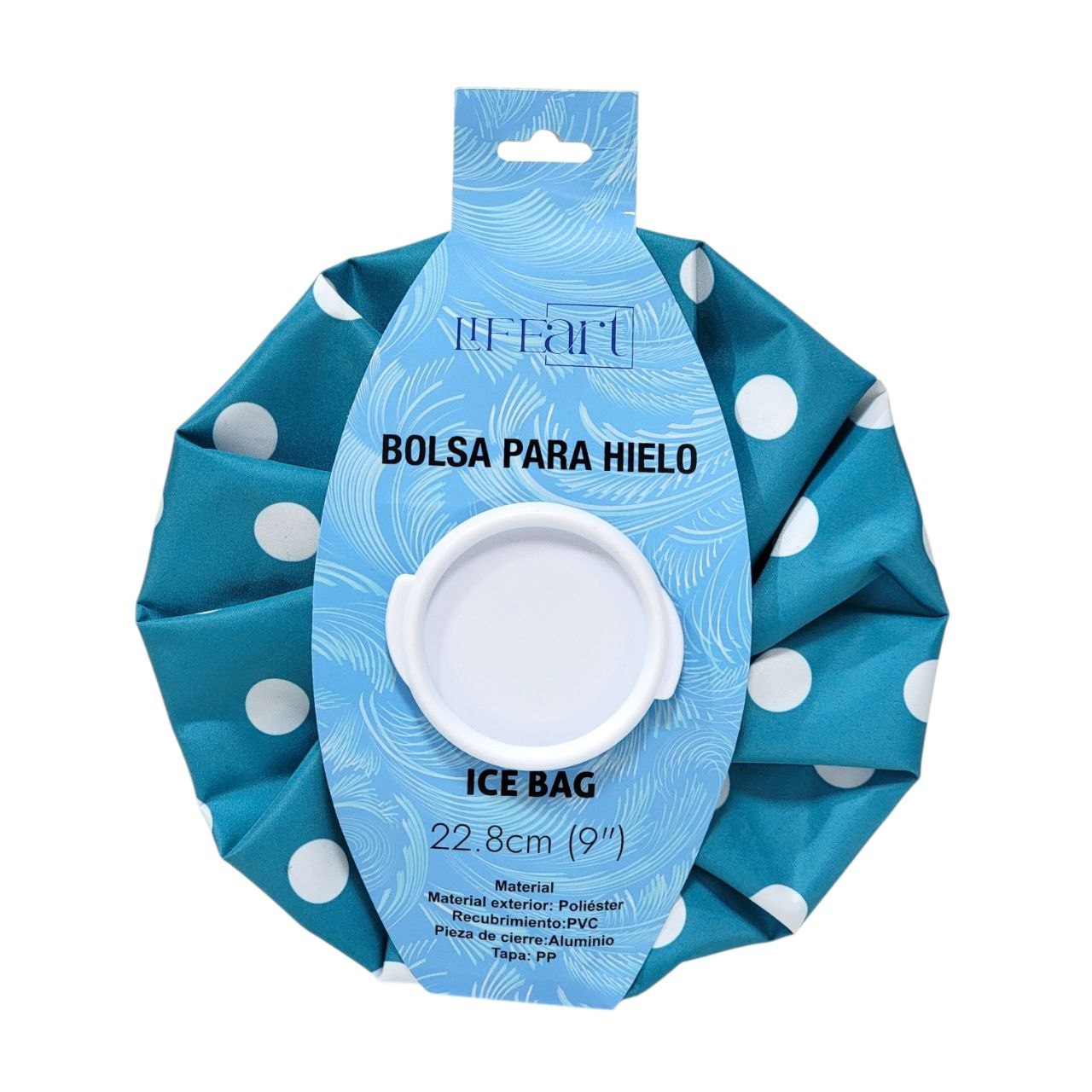 BOLSA PARA HIELO DE TERAPIA DE FRIO QUE ALIVIA DOLORES E HINCHAZON LIFE ART 1000ML