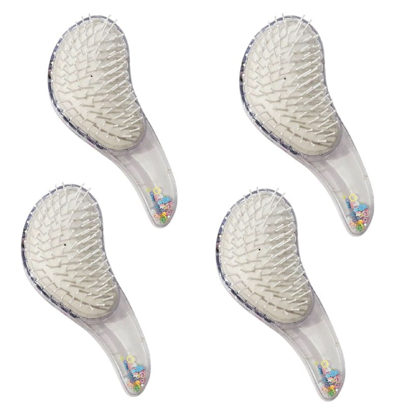 CEPILLO PEINE PARA EL CABELLO DESENREDANTE DE LILO Y STITCH, MANGO MEJOR AGARRE, CERDAS DE FLEXION PARA HUMEDO O SECO