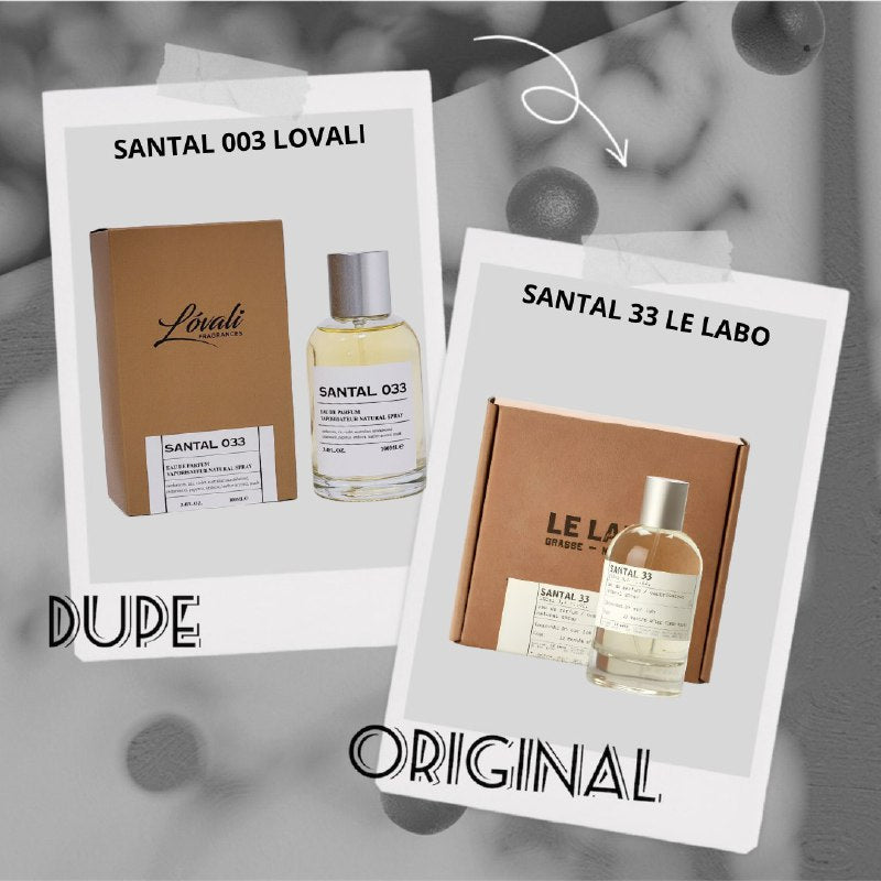 LOVALI FRAGRANCES SANTAL 033 EDP 100ML (H) (AROMA SIMILAR LE LABO SANTAL 33 EDP)
