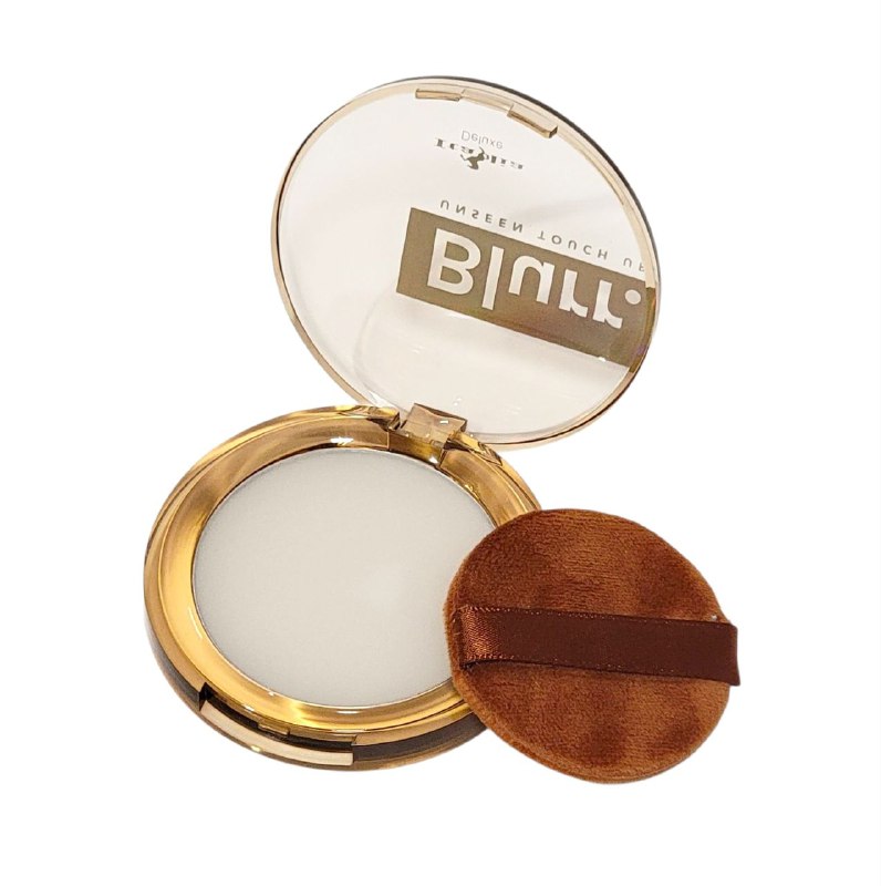 POLVO MATIFICADOR FIJADOR Y SECADOR, RETOQUE INVISIBLE SUAVE, REDUCE EL BRILLO, ANTES Y DESPUES DEL MAQUILLAJE ITALIA DELUXE BLURR 5G