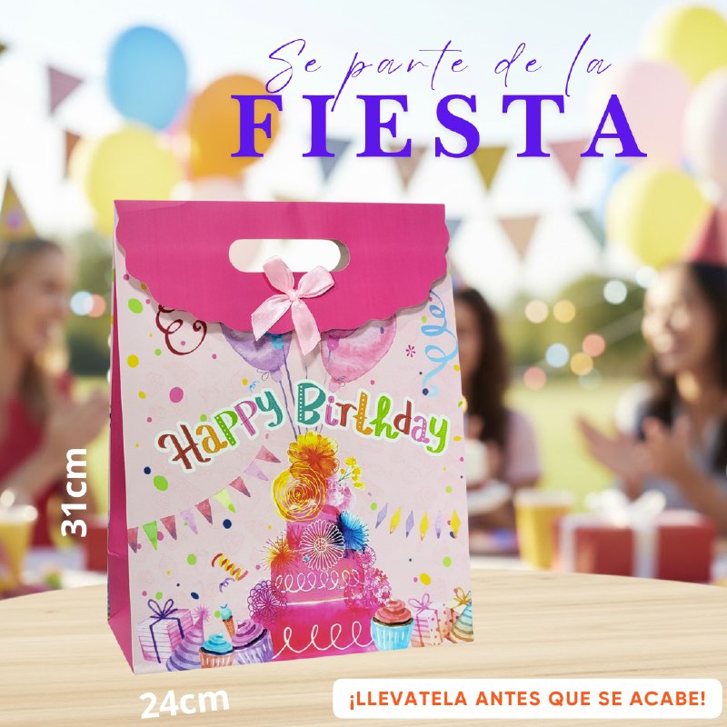 BOLSA DE REGALO GRANDE 24X31CM