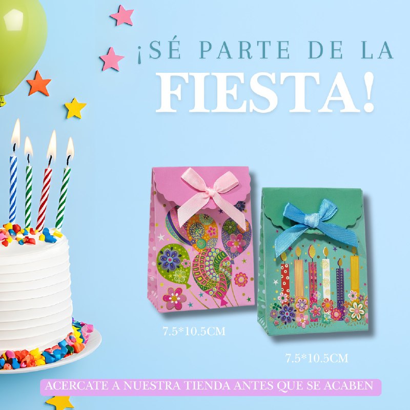 BOLSA DE REGALO MINI PEQUEÑA 7.5X10.5CM