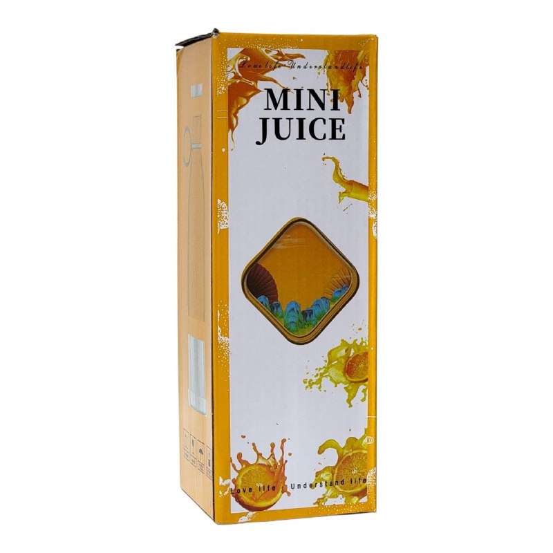 MAQUINA LICUADORA DE JUGO, PORTATIL, RECARGABLE USB, 3 COLORES LOVE LIFE 420ML