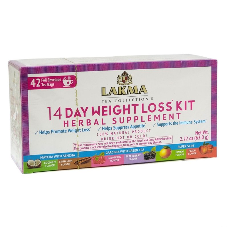 PROGRAMA DE TES PARA LA PERDIDA DE PESO DE 14 DIAS 42UND LAKMA 62G