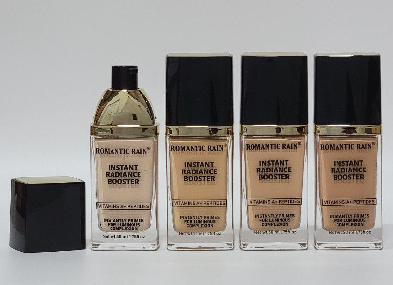 BASE LIQUIDA, DUPE DIOR REFUERZO DE LUMINOSIDAD INSTANTANEO IMPERMEABLE 4 TONOS