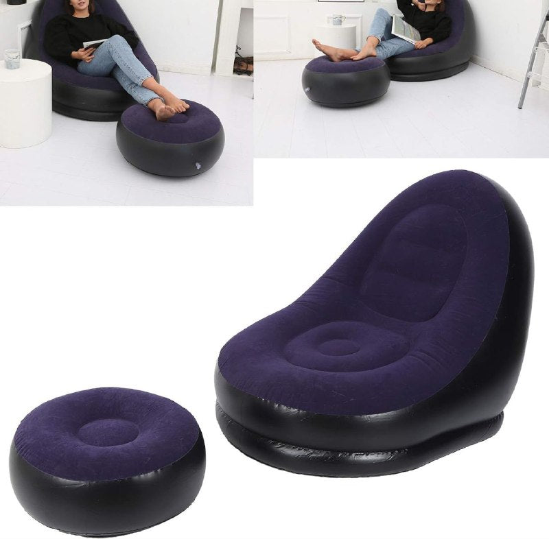 SOFA INFLABLE RECLINABLE, PLEGABLE COMODO INDIVIDUAL