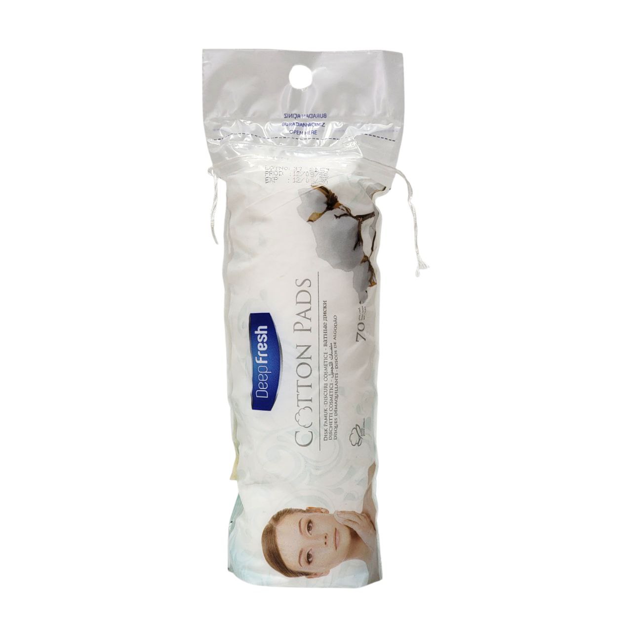 DISCOS DE ALGODÓN DEEP FRESH 70UND
