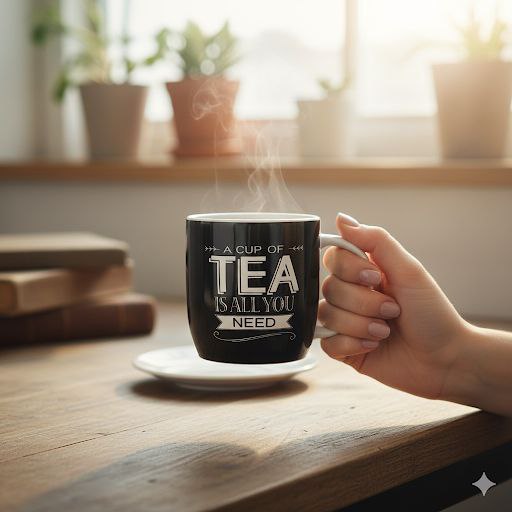 TAZAS DE CERAMICA DE ALTA RESISTENCIA CON ACABADO BRILLANTE Y DISEÑO ERGONOMICO 330ML, 9 ESTILOS