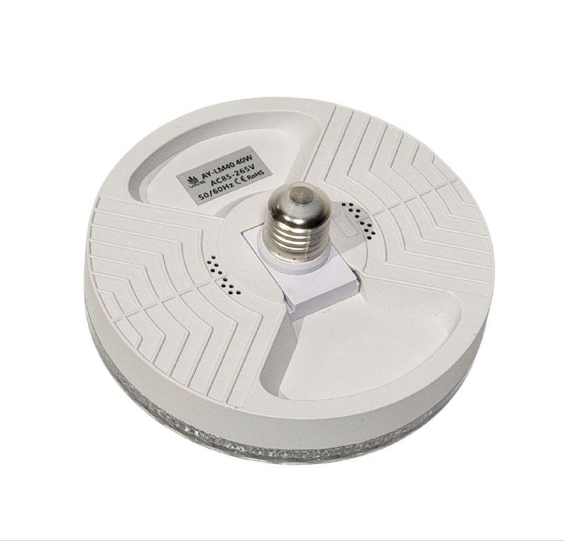 LUZ LED, LAMPARA FOCO AHORRADOR DE ENERGIA, ALTO BRILLO 40W, APARIENCIA ELEGANTE, LARGA VIDA UTIL VIVE UFO LIGHT