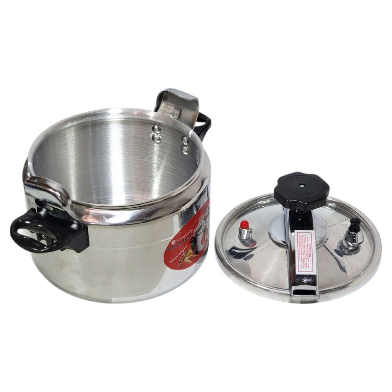 MAQUINA OLLA DE PRESION DE ALTA CALIDAD ELEGANTE Y RAPIDA COCCION CON CAPACIDAD DE 7L CRYSTAL CUISINE