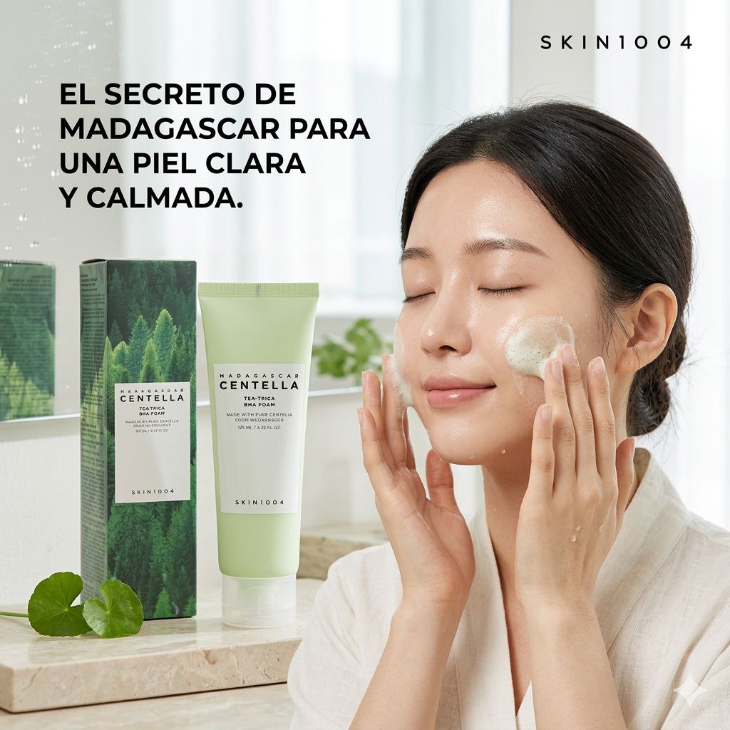 LIMPIADOR FACIAL PARA PIELES GRASAS CON AGUA DE ARBOL DE TE Y EXTRACTO DE PINO Y ACIDO SALICILICO SKIN1004 125ML