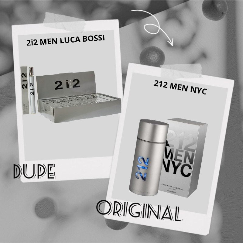 PERFUME EN TUBO PARA HOMBRE 2i2 MEN EDP 35ML (H) (AROMA SIMILAR CAROLINA HERRERA 212)