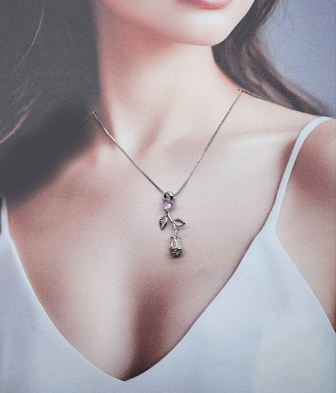 EGARGA649 FORMA FLOR ROSA