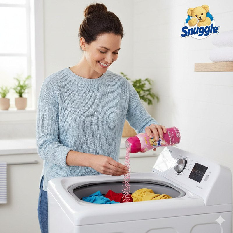 PERLAS AROMATICAS PARA ROPA, POTENCIADOR DE AROMA A FLOR ISLEÑA, PERLAS AMBIENTADORAS PARA LAVAR ROPA LAVADORA SNUGGLE 538G