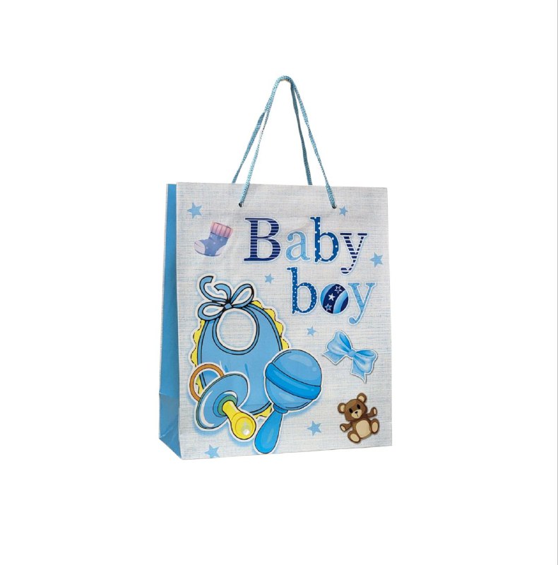 BOLSA DE REGALO BABY SHOWER PEQUEÑA 18X8X21.5CM