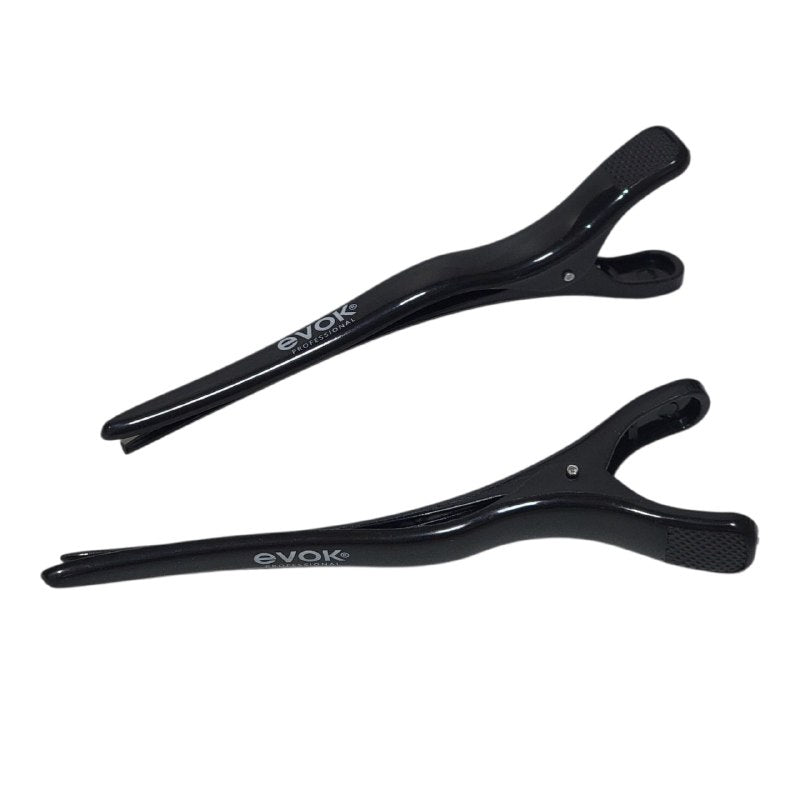 GANCHO CLIPS PARA EL CABELLO DE AGARRE PERFECTO ANTIDESLIZANTE SUAVE EVOK 6 PIEZAS