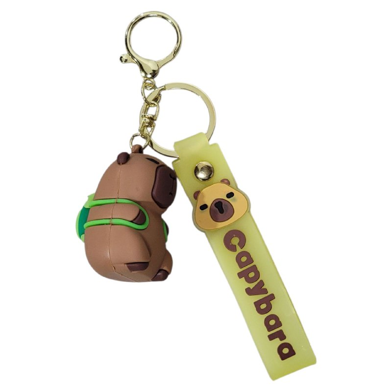 LLAVEROS DE CAPIBARA,CAPYBARA, 6 ESTILOS DISPONIBLES