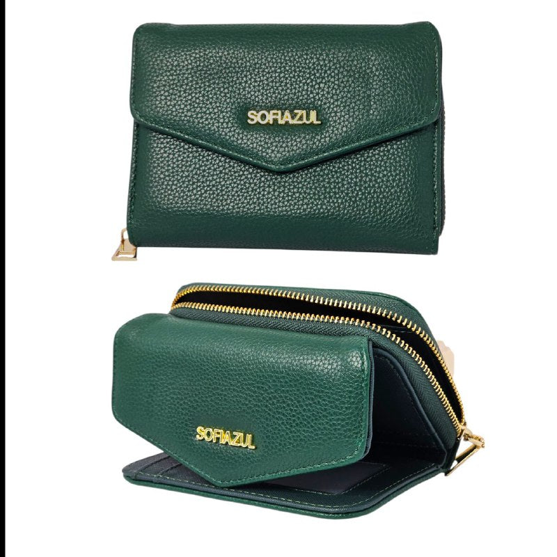 MONEDERO ECONÓMICO SOFIAZUL 4 COLORES, 13X10CM (DUPE DE SASSORA)