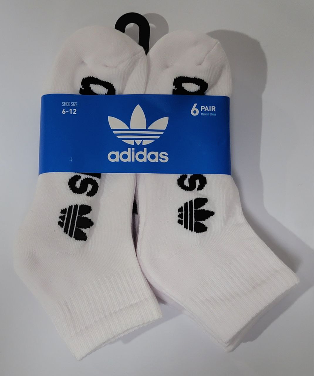 CALCETA TOBILLERA ORIGINAL ADIDAS 6 PARES