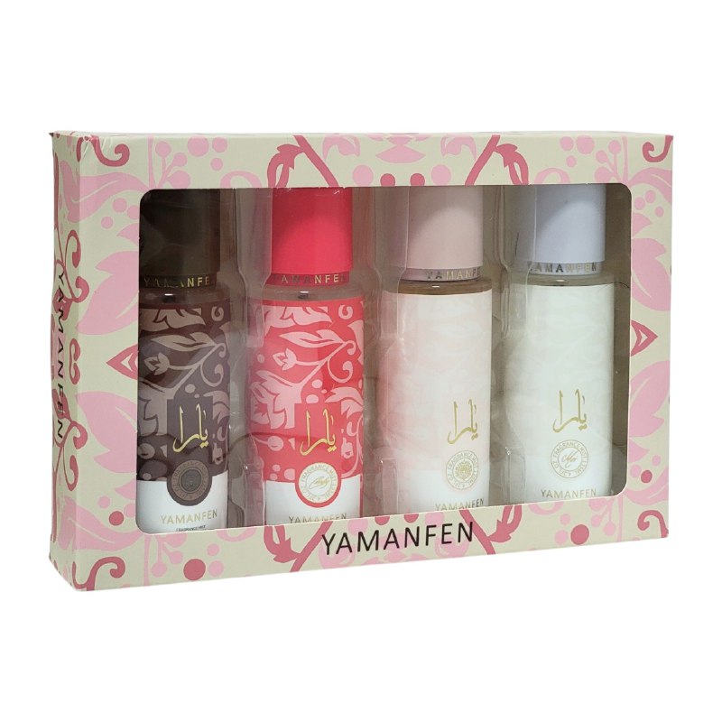 SET DE 4 SPLASH YAMANFEN 125MLX4 (M)