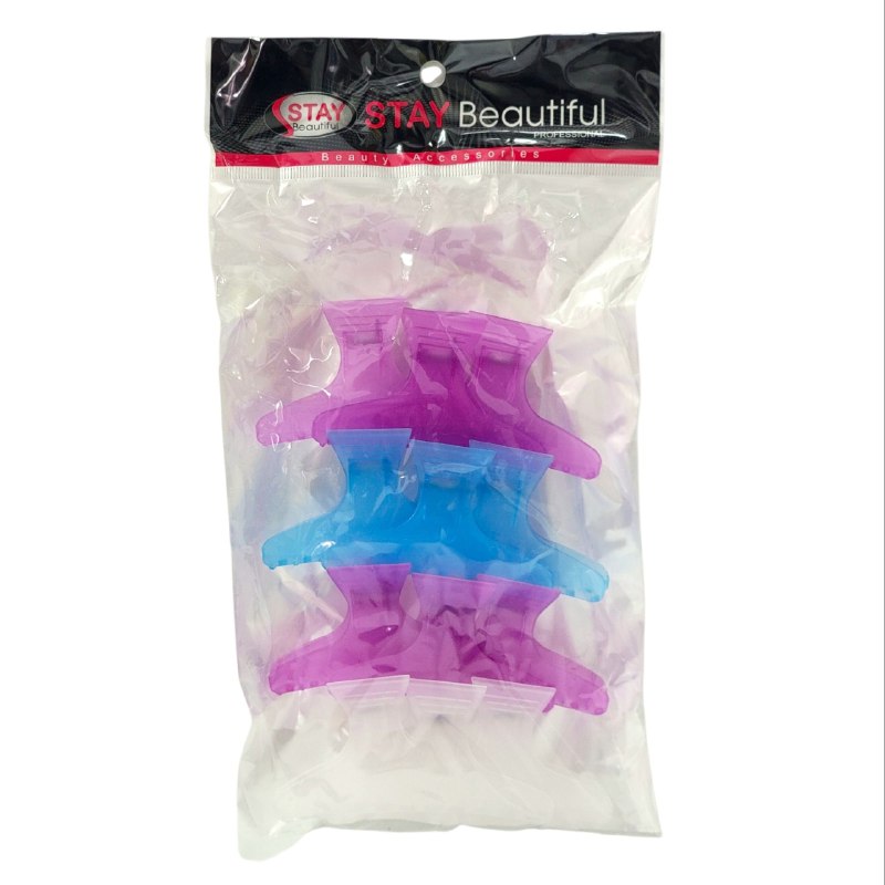 GANCHO PARA EL CABELLO ESTILO MARIPOSAS STAY BEAUTIFUL 12UND 5X8CM