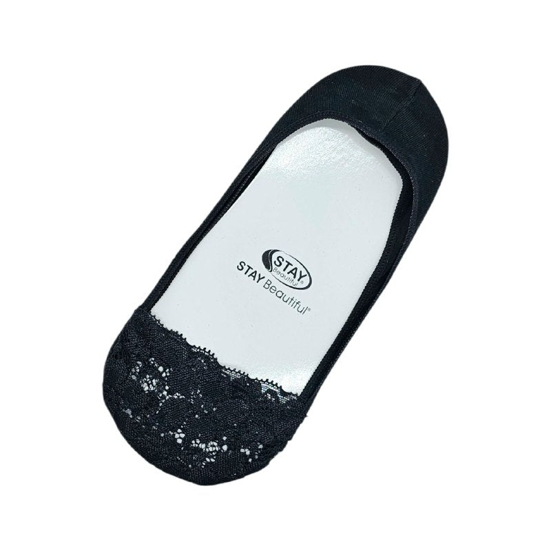 MEDIAS DE CORTE BAJO TRANSPIRABLES ANTIDESLIZANTES PARA MUJERES TALLA UNICA 1 PAR STAY BEAUTIFUL, 2 ESTILOS