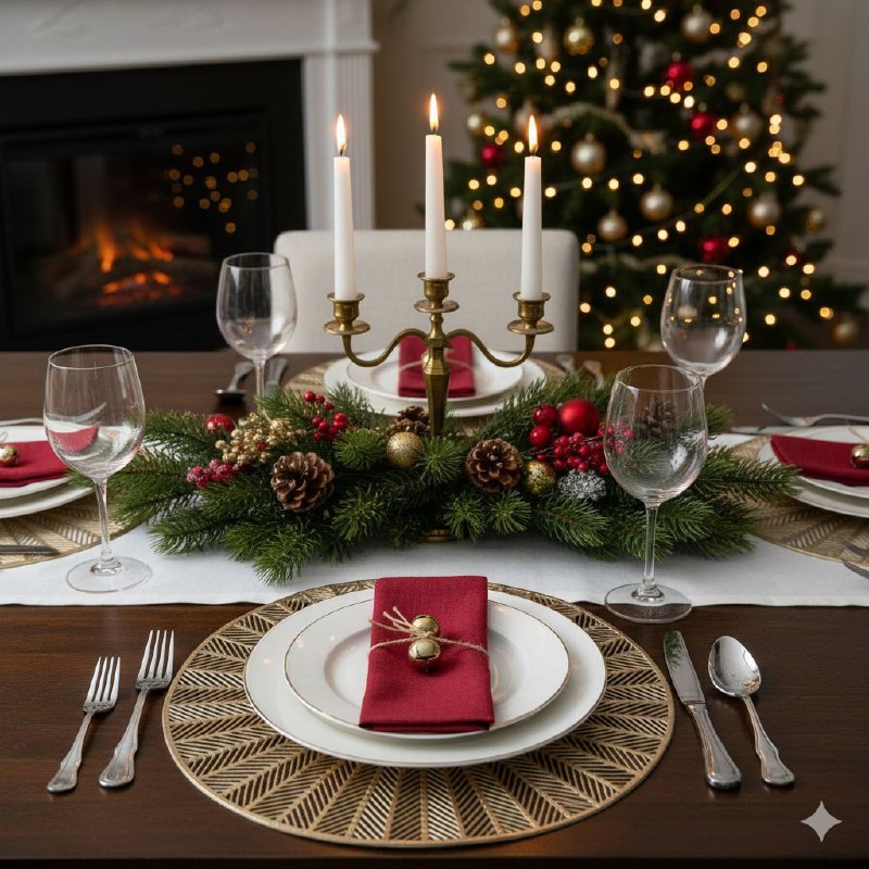 MANTELES INDIVIDUALES REDONDOS NAVIDEÑOS PARA COMEDOR DE COCINA DE PVC ELEGANTE 38CM, 6 ESTILOS