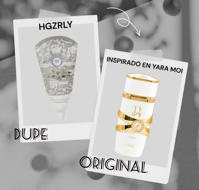 PROTECTOR SOLAR EN CREMA 3 EN 1 SPF80 BLANQUEADOR 65G DUPE DE LATTAFA YARA MOI