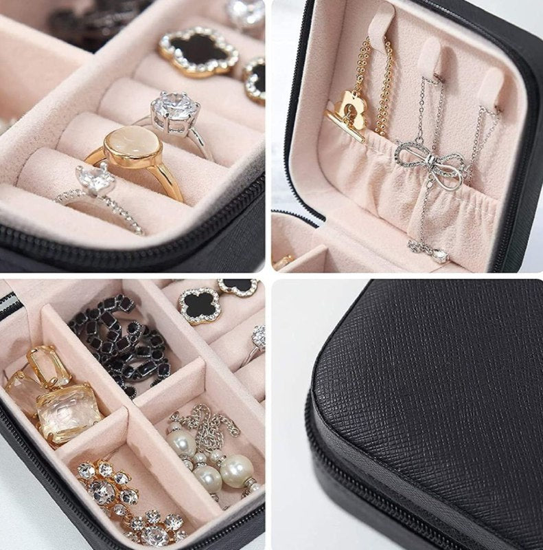 ORGANIZADOR DE JOYAS, MINI JOYERO PORA BOLSO 5 COLORES