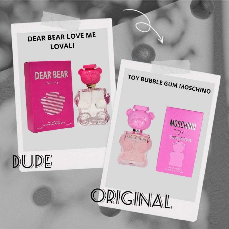 DEAR BEAR LOVE ME LOVALI EDP 100ML (M) (AROMA SIMILAR MOSCHINO TOY BUBBLE GUM)