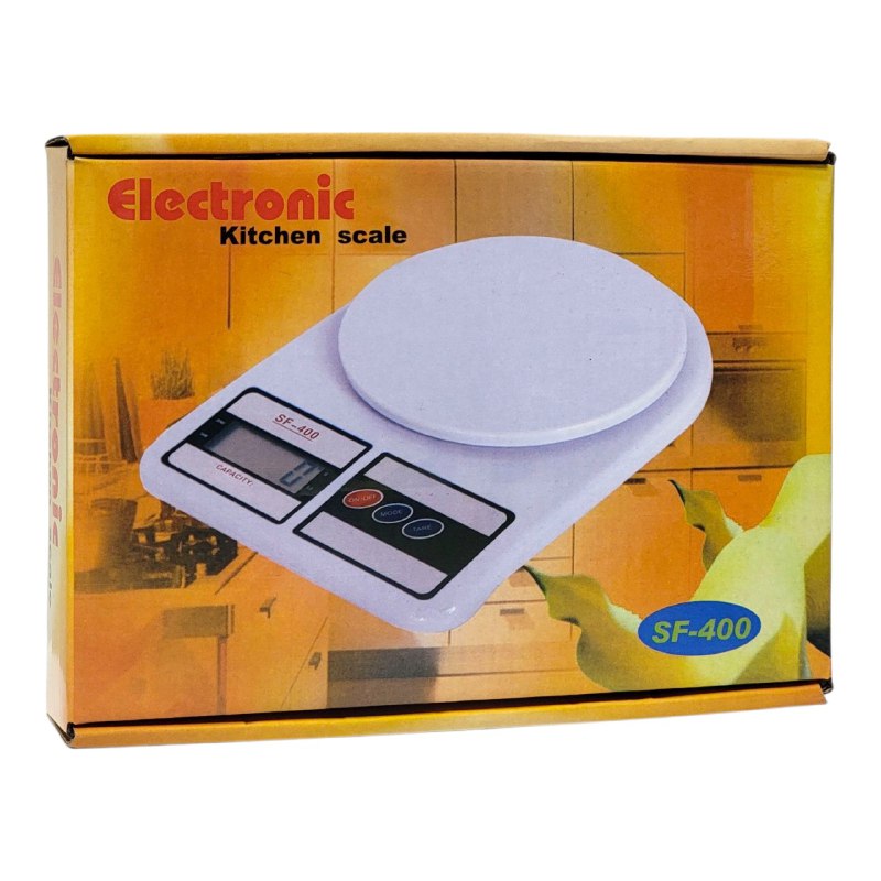 MAQUINA BASCULA PESA DIGITAL PARA COCINA SF-400