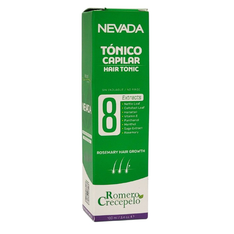 ACEITE PARA EL CABELLO DE ROMERO CRECEPELO FORTALECEDOR SUAVIZANTE NEVADA 100ML