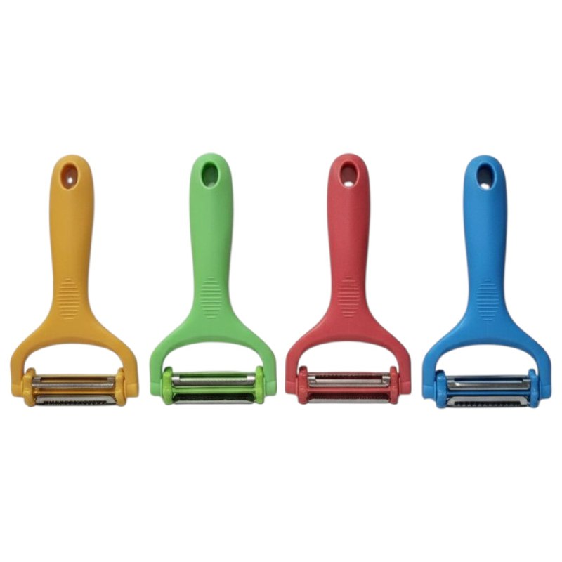 PELADOR DE VERDURAS DE ACERO INOXIDABLE DE ALTA CALIDAD LUCKY HOME 4 COLORES