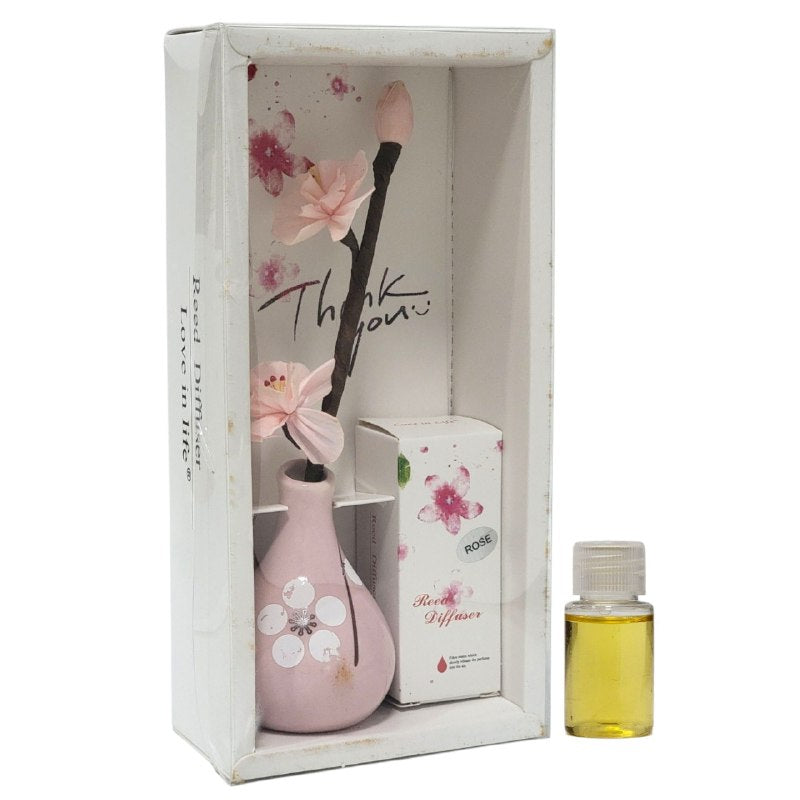 AMBIENTADOR AROMATIZANTE DIFUSOR DE VARILLAS PARA EL HOGAR DE AROMA CONTINUO SIN HUMO NI GOTEO, 4 AROMAS REED DIFFUSER