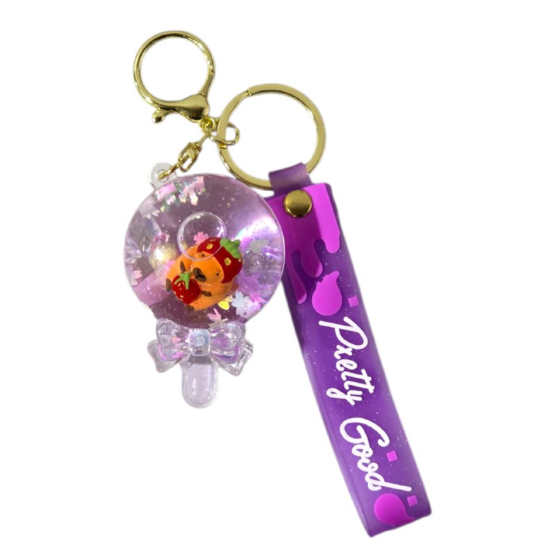 LLAVEROS DE ARENA MOVEDIZA LIQUIDA, 6 ESTILOS DISPONIBLES