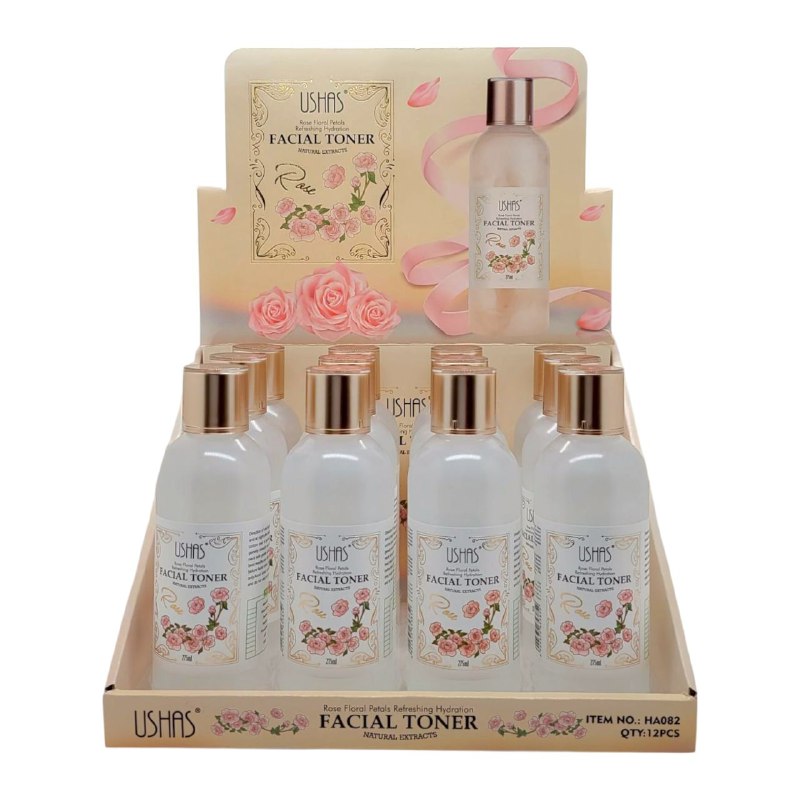 TONICO FACIAL EXTRACTO NATURAL DE ROSAS USHAS 275ML